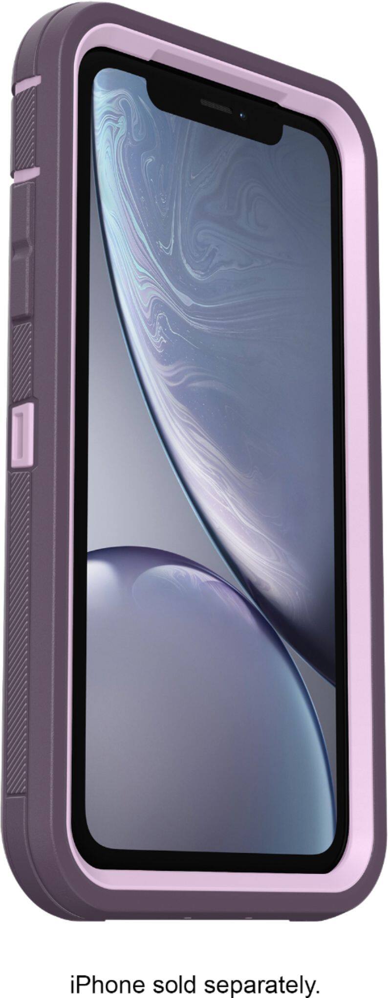 Alt View 12. OtterBox - Defender Series Pro Case for Apple® iPhone® XR - Purple Nebula.