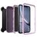 Alt View 15. OtterBox - Defender Series Pro Case for Apple® iPhone® XR - Purple Nebula.