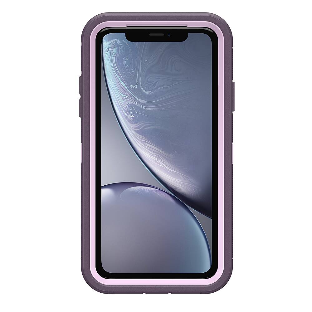 Alt View 16. OtterBox - Defender Series Pro Case for Apple® iPhone® XR - Purple Nebula.