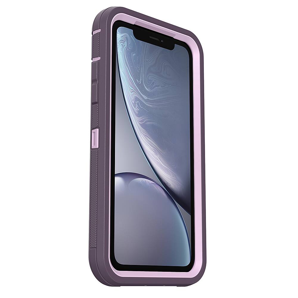 Alt View 17. OtterBox - Defender Series Pro Case for Apple® iPhone® XR - Purple Nebula.