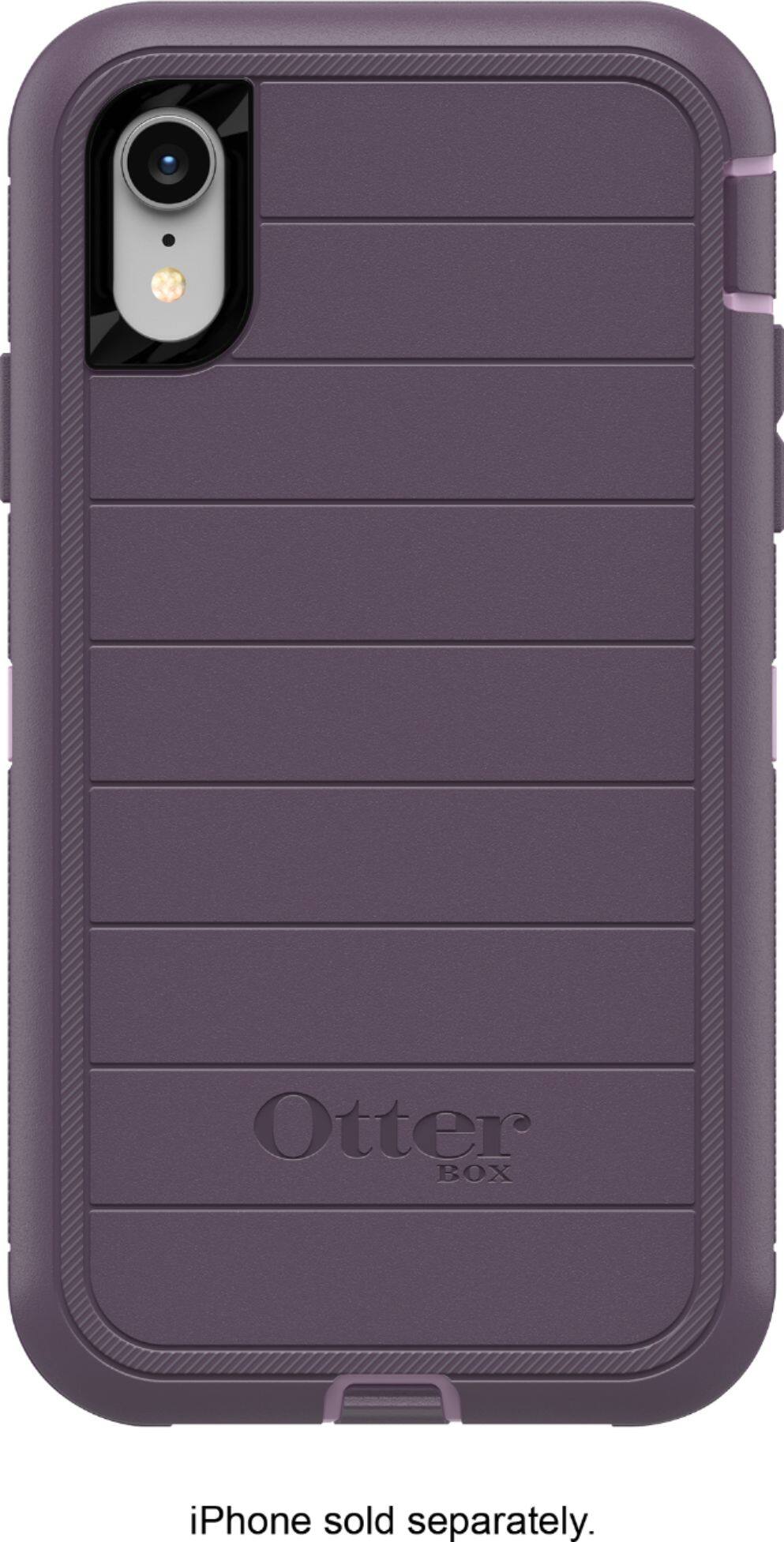 Alt View 1. OtterBox - Defender Series Pro Case for Apple® iPhone® XR - Purple Nebula.