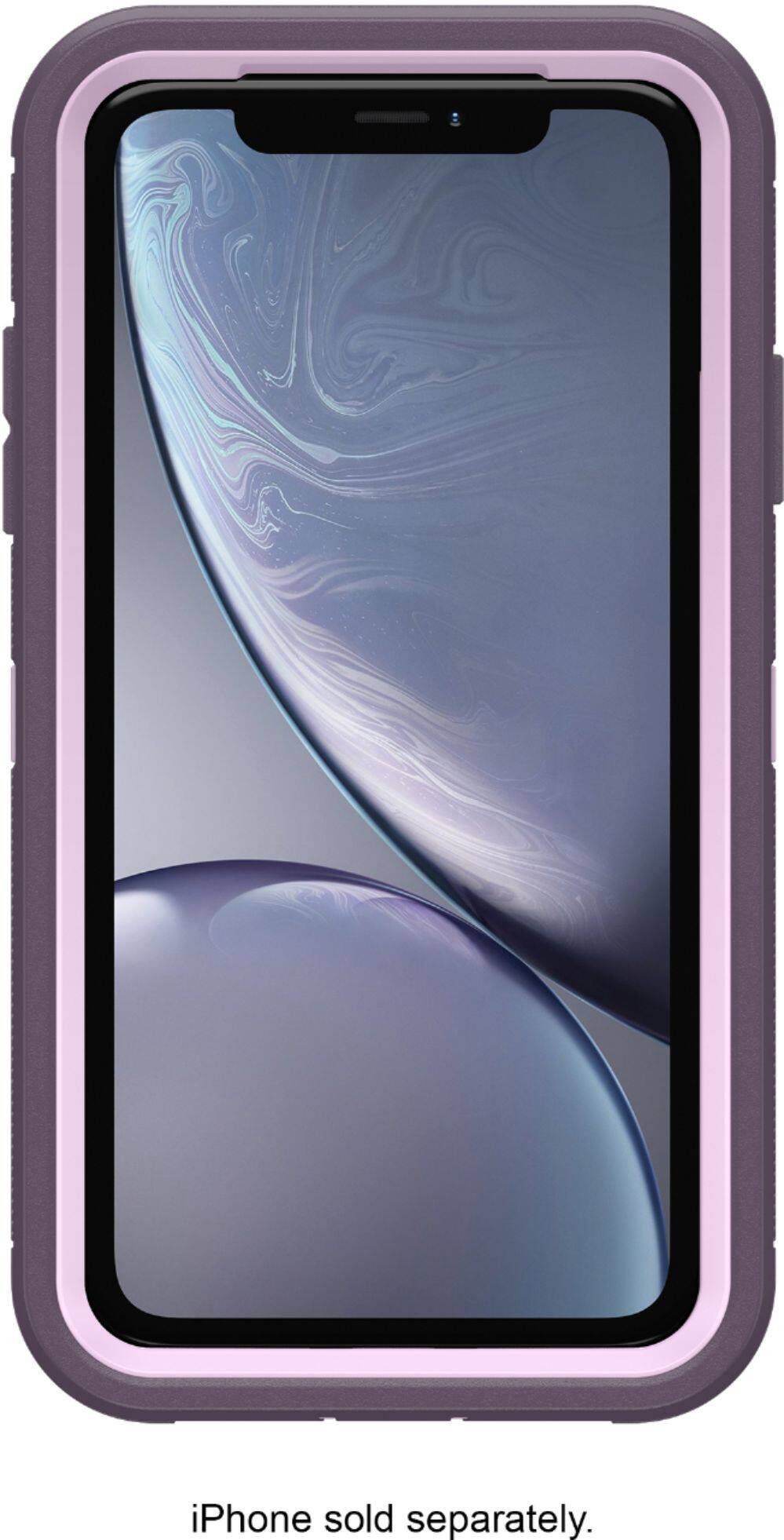 Alt View 2. OtterBox - Defender Series Pro Case for Apple® iPhone® XR - Purple Nebula.