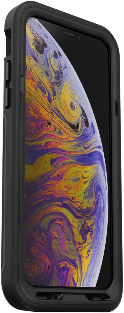 pursuit series modular case for apple iphone x and xs - black/clear