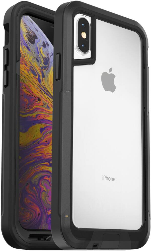 pursuit series modular case for apple iphone x and xs - black/clear pursuit series modular case for apple iphone x and xs - black/clear