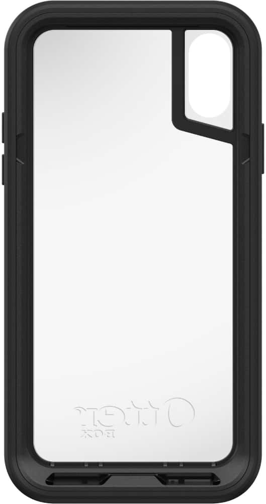 pursuit series modular case for apple iphone x and xs - black/clear