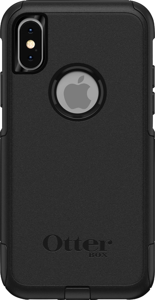 commuter case for apple iphone x and xs - black