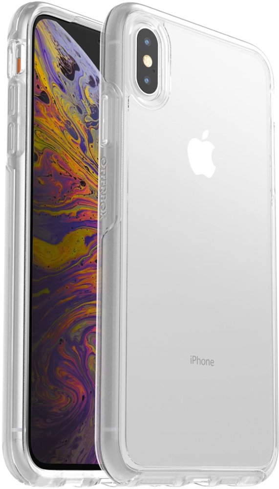 symmetry series case for apple iphone xs max - clear
