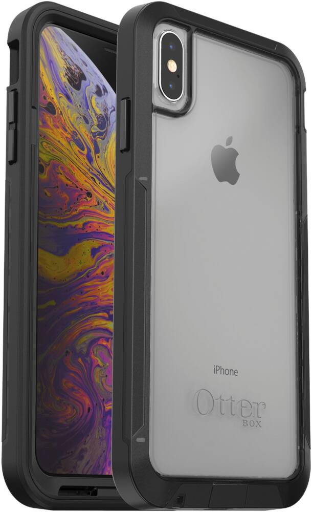 pursuit series modular case for apple iphone xs max - black/clear pursuit series modular case for apple iphone xs max - black/clear