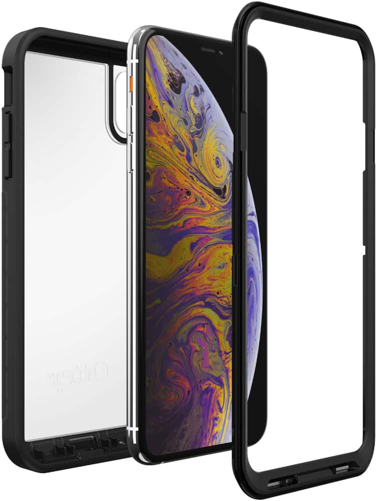 pursuit series modular case for apple iphone xs max - black/clear pursuit series modular case for apple iphone xs max - black/clear