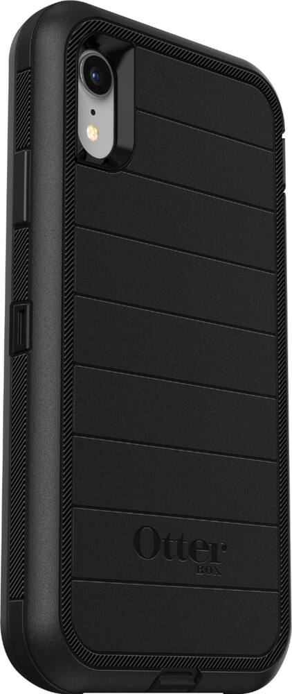 defender series pro case for apple iphone xr - black defender series pro case for apple iphone xr - black