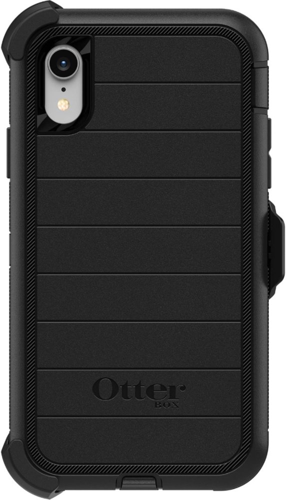 defender series pro case for apple iphone xr - black