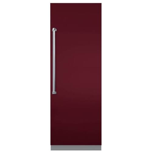 Front. Viking - 7 Series 12.3 Cu. Ft. Upright Freezer - Burgundy.