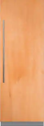 Viking - 7 Series 12.3 Cu. Ft. Upright Freezer - Stainless Steel