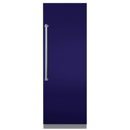 Viking - 7 Series 12.9 Cu. Ft. Built-In Refrigerator - Cobalt Blue - Front_Standard