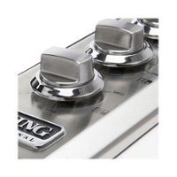 Viking - Control Knob Set for Professional 5 Series VECU53616BSB - Stainless steel - Front_Zoom