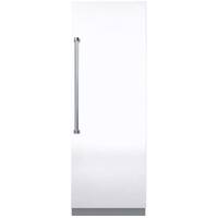 Viking - 7 Series 12.9 Cu. Ft. Built-In Refrigerator - White - Front_Standard