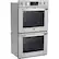 Angle. LG - STUDIO 30" Smart Built-In Electric Convection Double Wall Oven with EasyClean - Stainless steel.