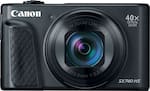 Front. Canon - PowerShot SX740 HS 20.3-Megapixel Digital Camera - Black.