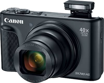 Canon PowerShot SX740 HS 20.3 Megapixel Digital Camera Black Canon PowerShot SX740 HS 20.3 Megapixel Digital Camera Black