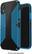 Alt View 11. Speck - Presidio GLOSSY GRIP Case for Apple® iPhone® XR - Black/Neptune Blue.
