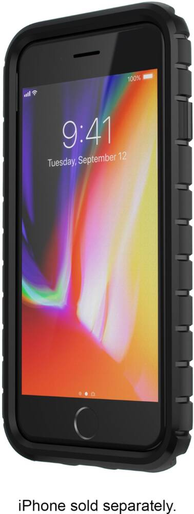 toughskin modular case for apple iphone 7 and 8 - black toughskin modular case for apple iphone 7 and 8 - black