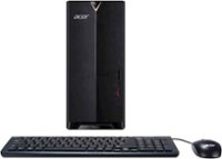 Front Zoom. Acer - Aspire Desktop - Intel Core i7 - 8GB Memory - 512GB Solid State Drive - Black.