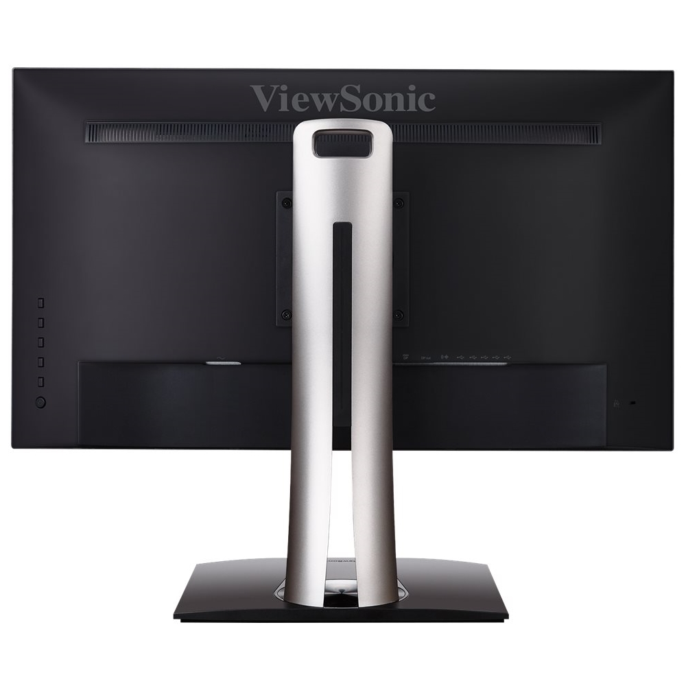 Back View: ViewSonic - 27" IPS LED 4K UHD Monitor (Mini DisplayPort, HDMI, USB) - Black