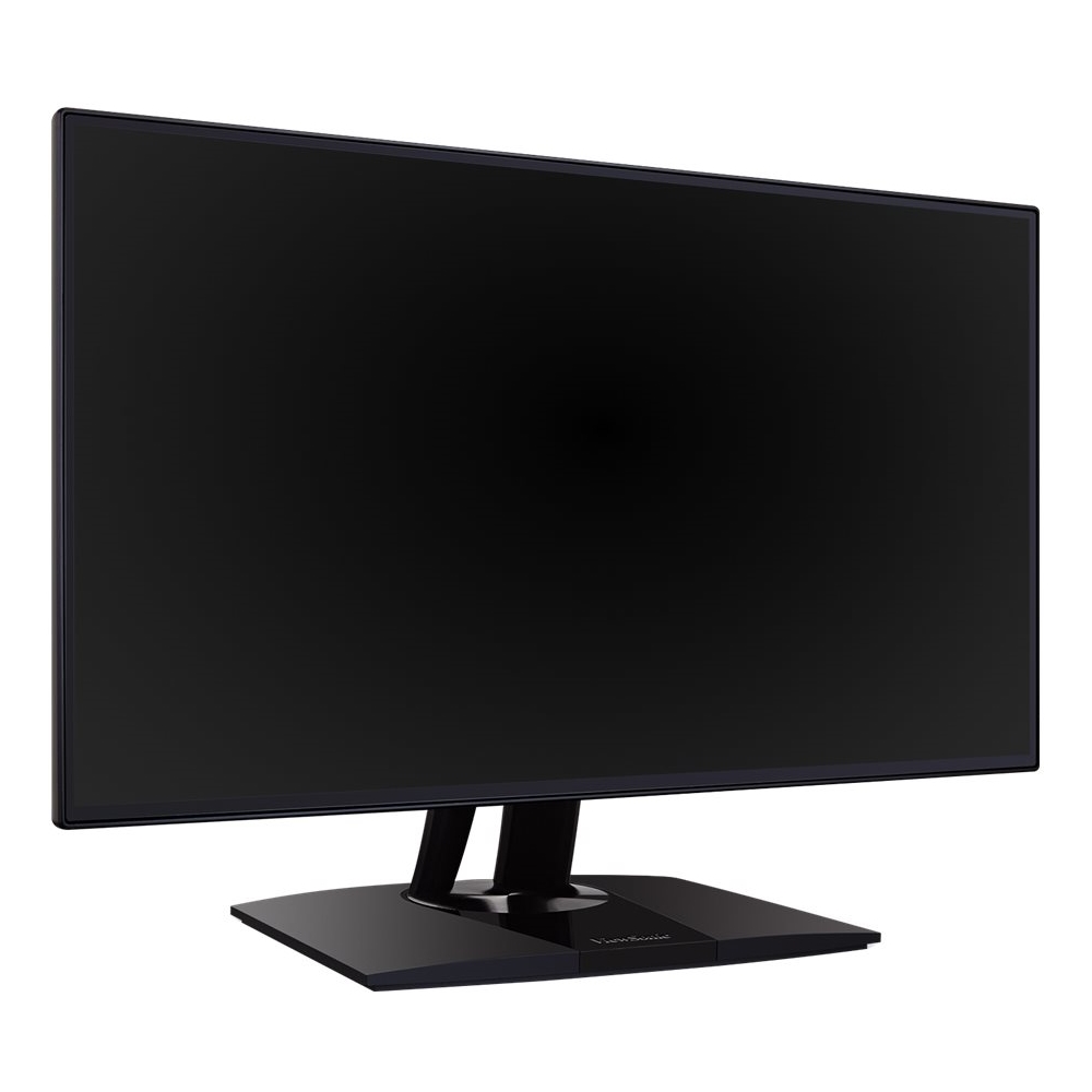 Left View: ViewSonic - 27" IPS LED 4K UHD Monitor (Mini DisplayPort, HDMI, USB) - Black
