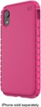 Front Zoom. Speck - ToughSkin Case for Apple® iPhone® XR - Beetroot Pink.