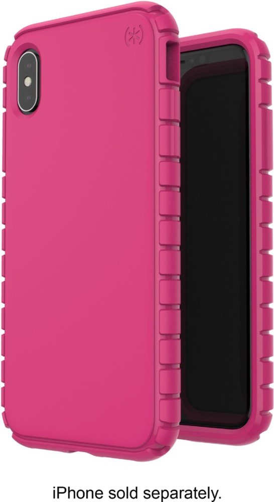 toughskin case for apple iphone xs max - beetroot pink