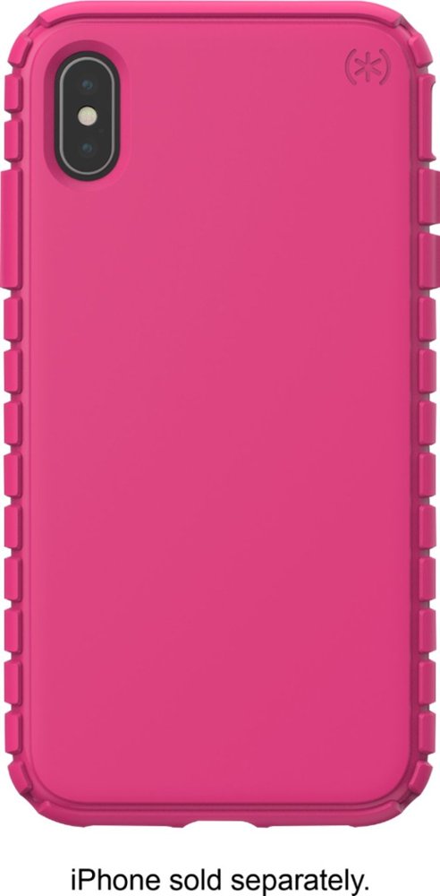 toughskin case for apple iphone xs max - beetroot pink