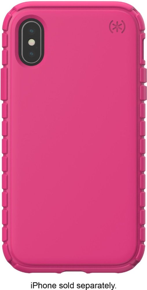 toughskin case for apple iphone x and xs - beetroot pink