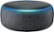 Front Zoom. Amazon - Echo Dot (3rd Gen) - Smart Speaker with Alexa - Charcoal.