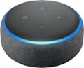 Alt View Zoom 11. Amazon - Echo Dot (3rd Gen) - Smart Speaker with Alexa - Charcoal.