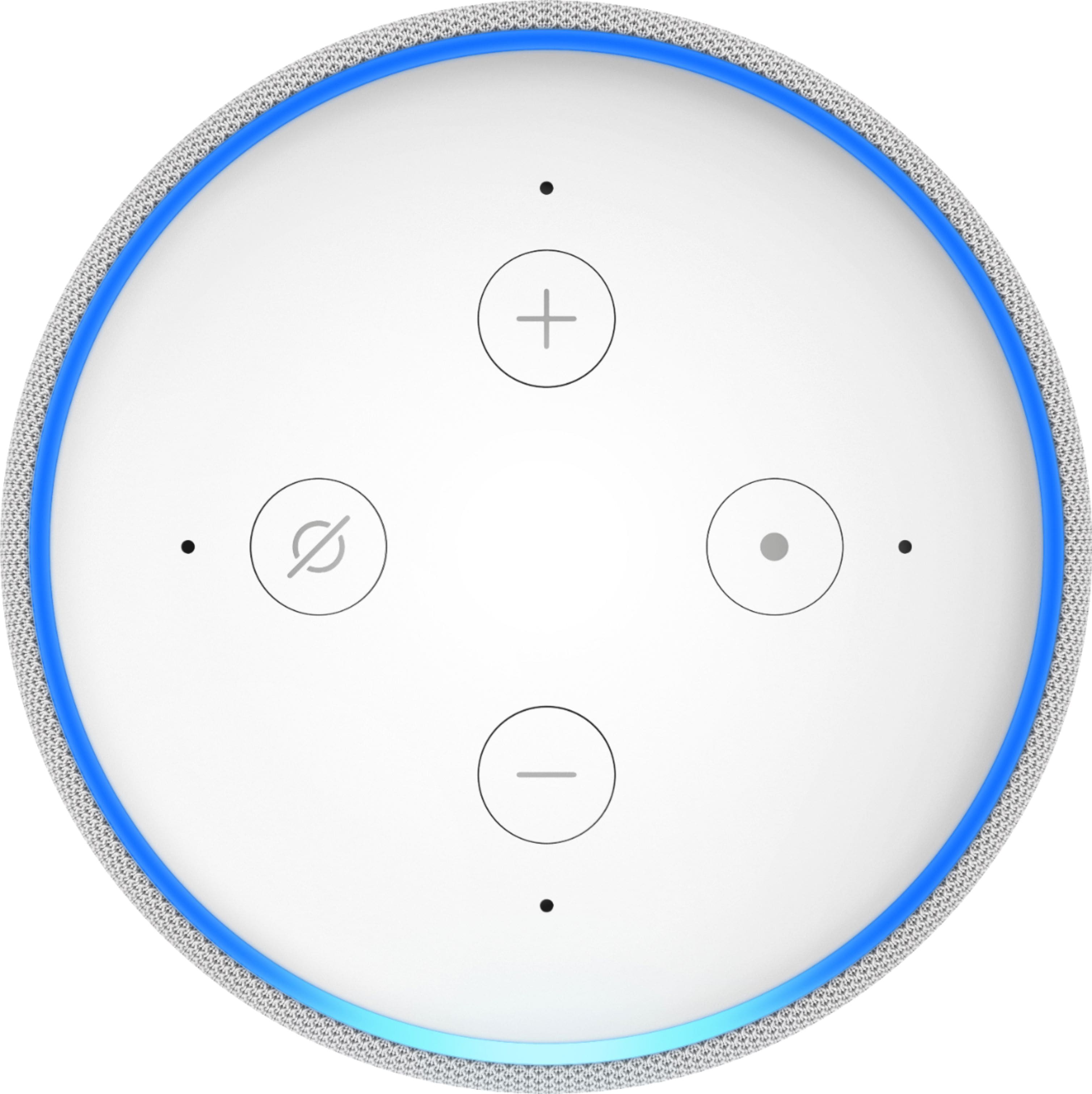 Alt View 12. Amazon - Echo Dot (3rd Gen) - Smart Speaker with Alexa - Sandstone.