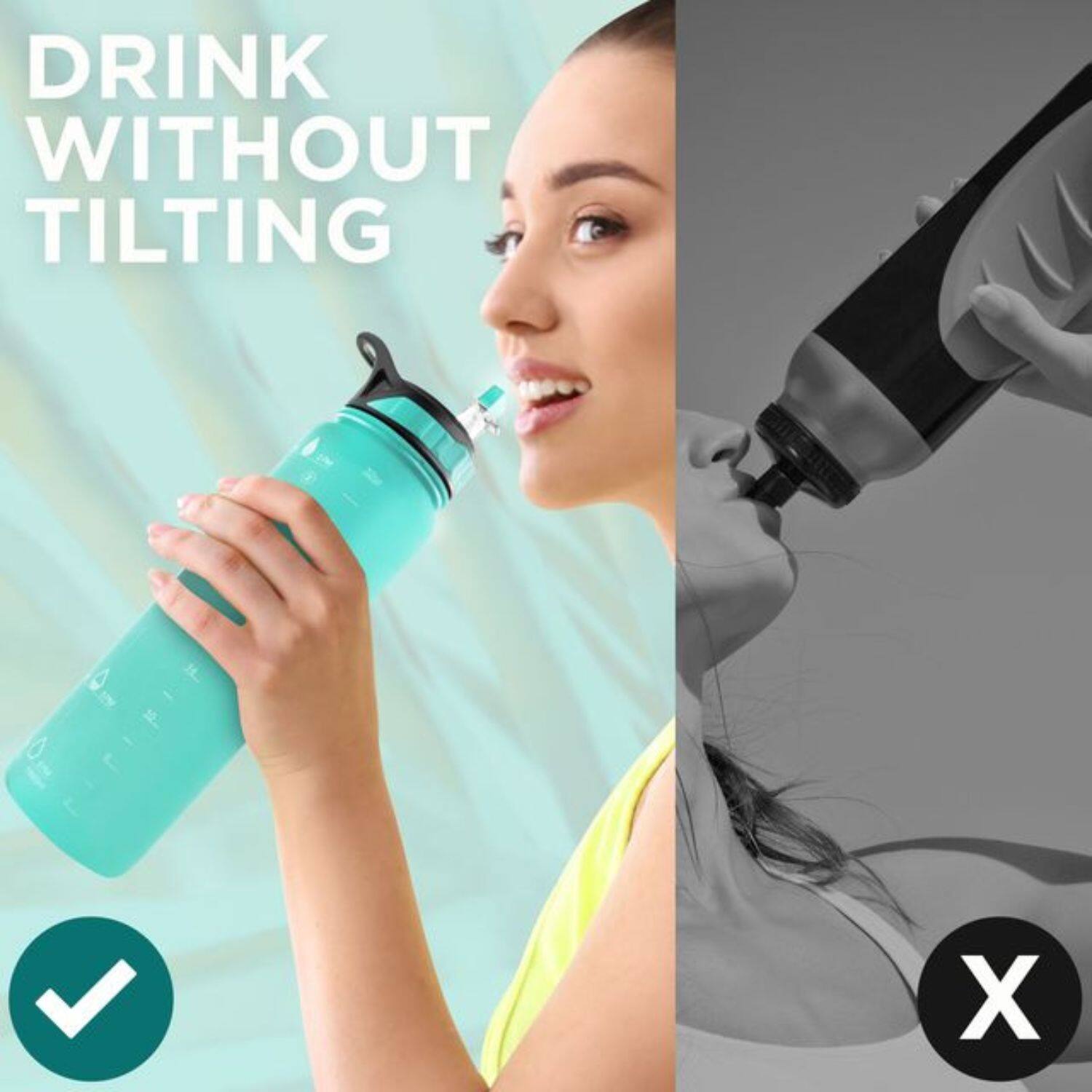 DRINK WITHOUT TILTING