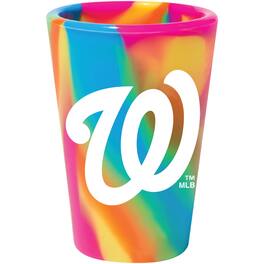 WinCraft - Washington Nationals 1.5oz. Hippie Hop Silicone Shot Glass - Multicolor