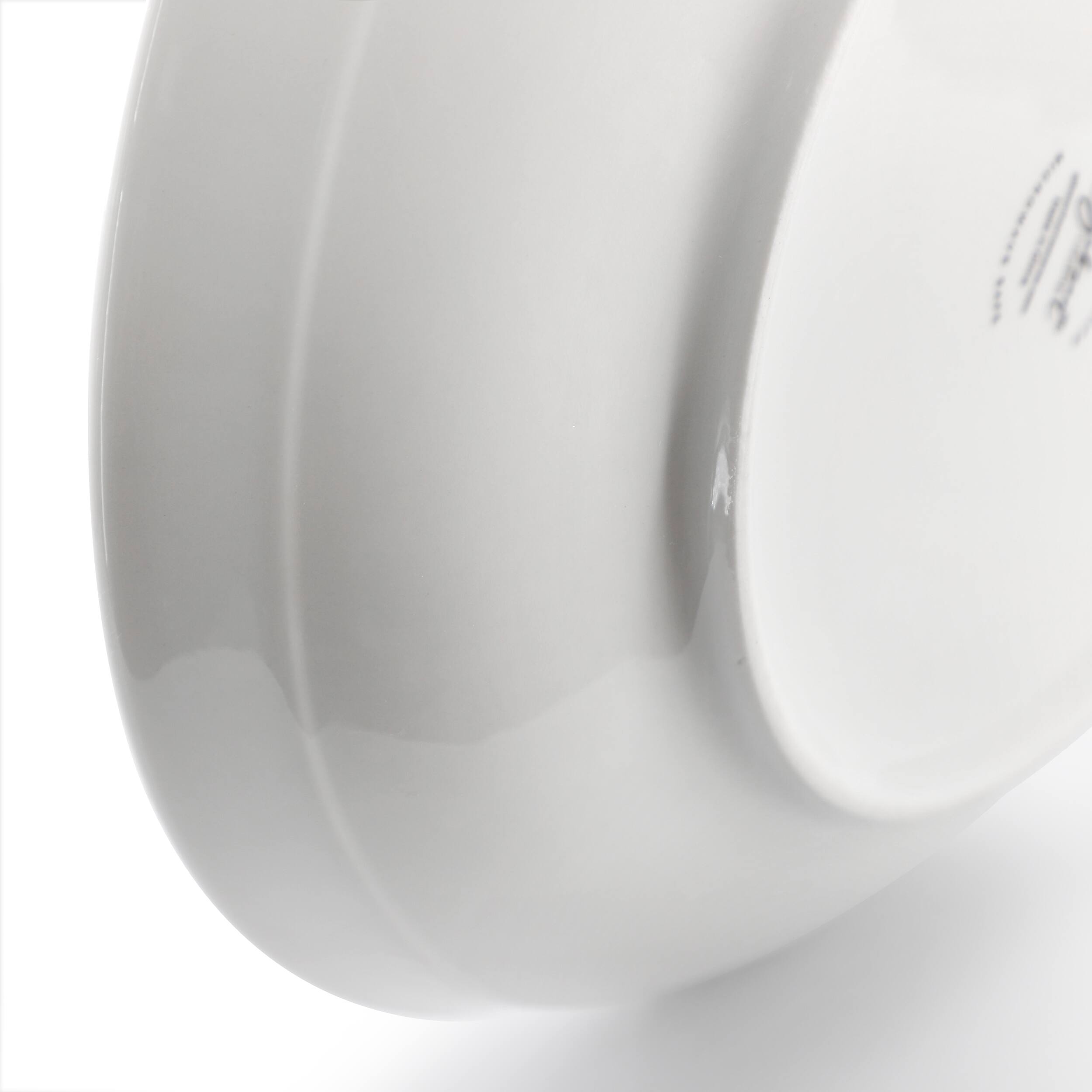 Alt View 3. Gibson - Gibson Home 2 Piece 11 Inch Round Fine Ceramic Serving Bowl Set in White - White.