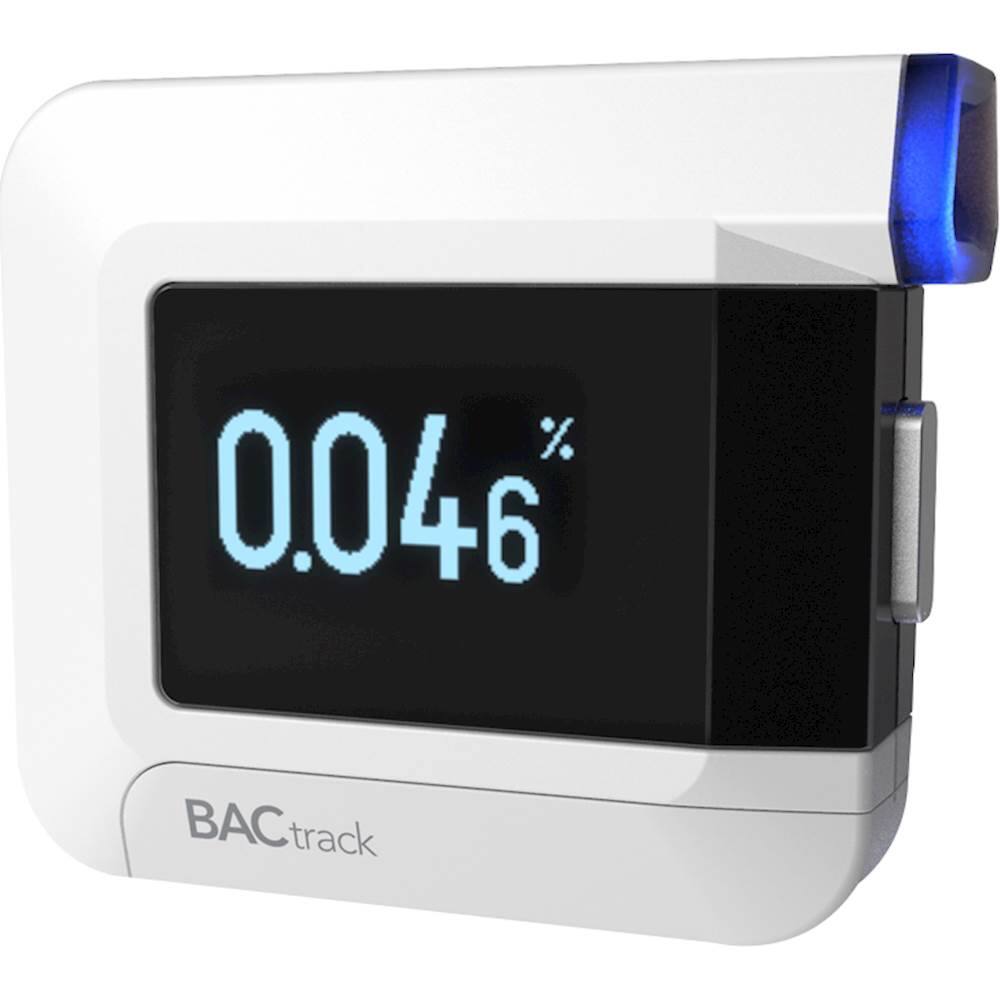 Alt View 11. BACtrack - C8 Personal Breathalyzer - White/Black/Blue.