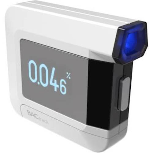 Alt View 12. BACtrack - C8 Personal Breathalyzer - White/Black/Blue.