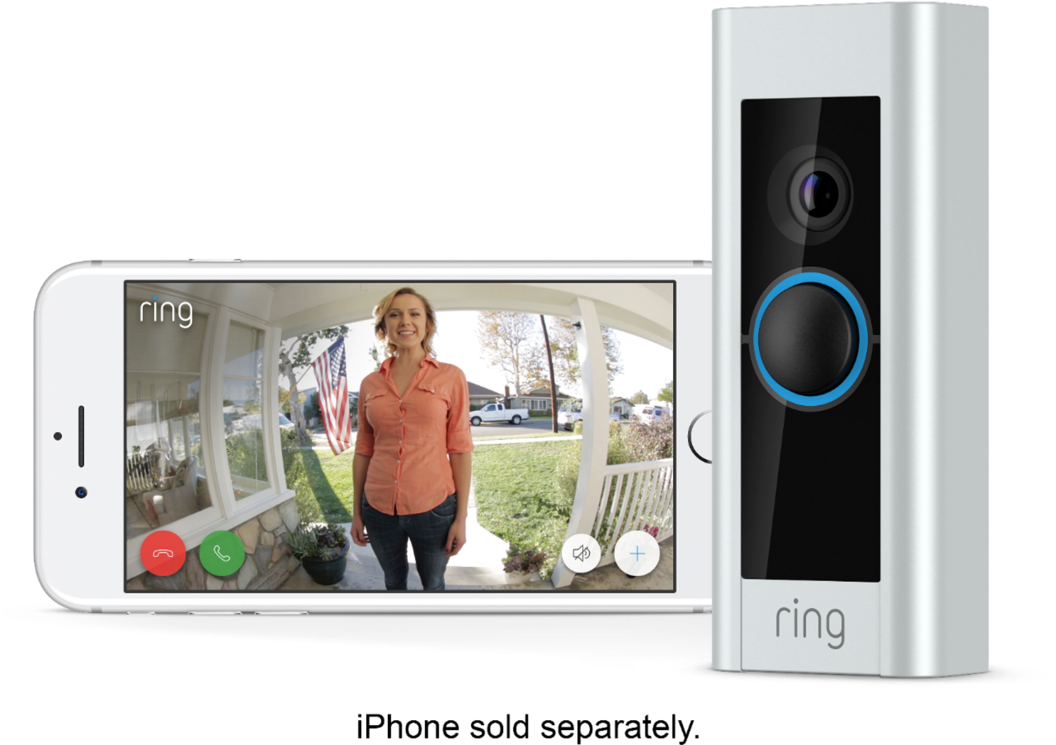 Smart Wi-Fi VIdeo Doorbell PRO Series with plug in Chime 