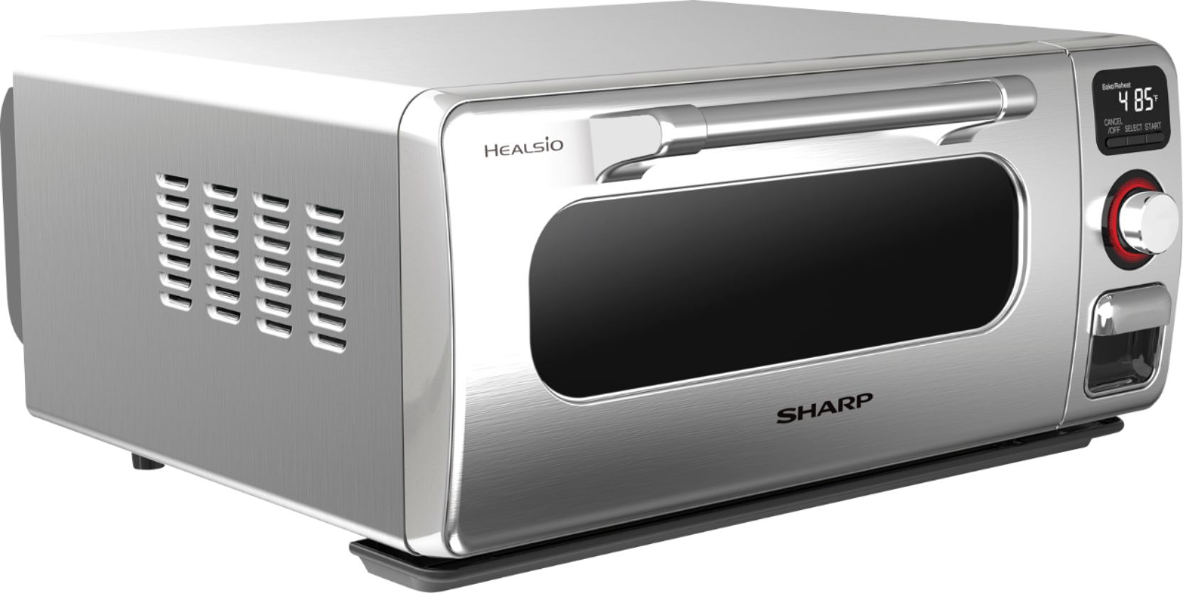 Angle View: Sharp - SuperSteam Steam Oven - Stainless Steel