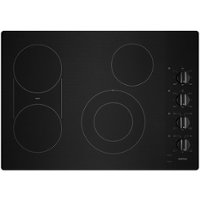 Maytag - 30" Electric Cooktop - Black - Front_Zoom