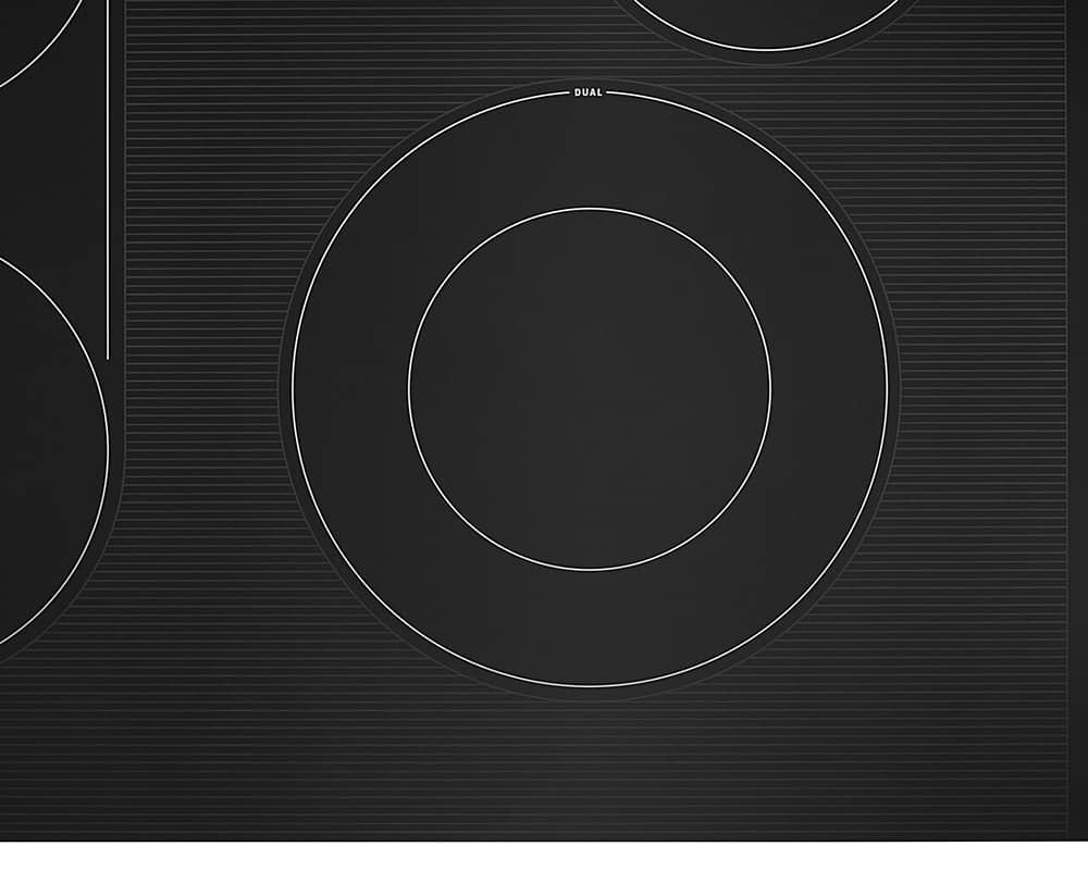 Alt View 15. Maytag - 30" Electric Cooktop - Black.