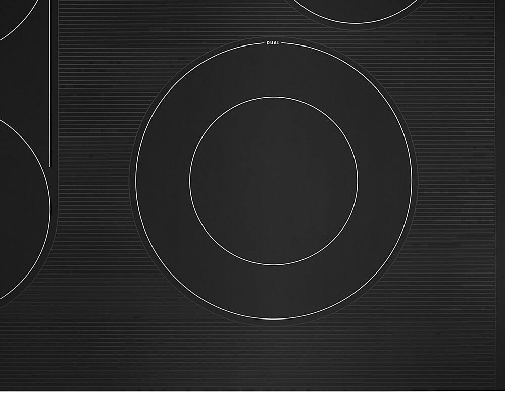Alt View 15. Maytag - 30" Electric Cooktop - Black.