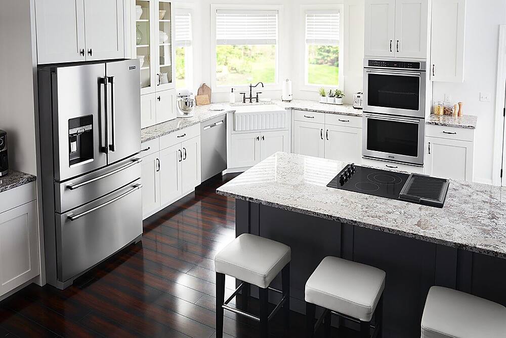 Alt View 31. Maytag - 30" Electric Cooktop - Black.