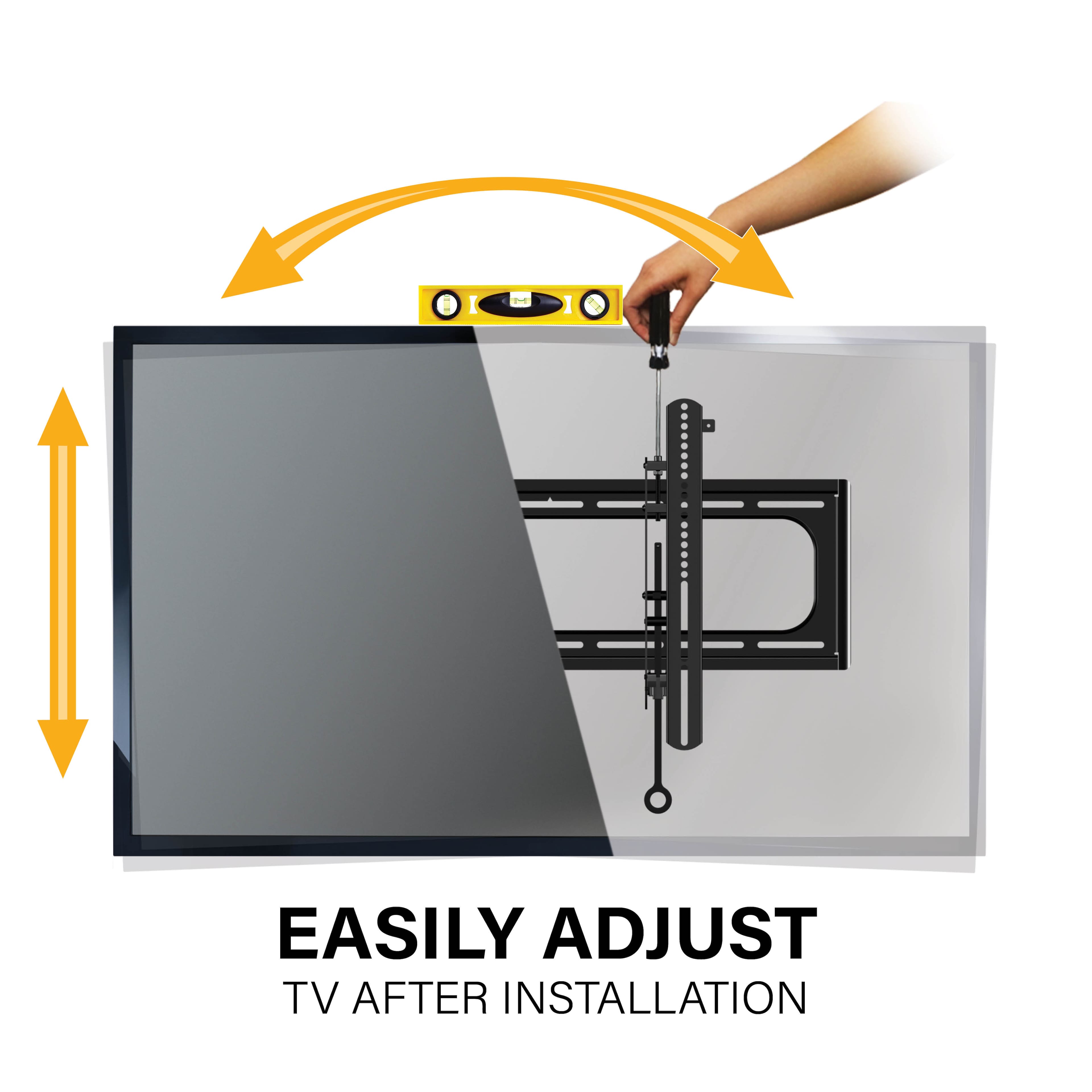 Easily Adjust TV After Installation