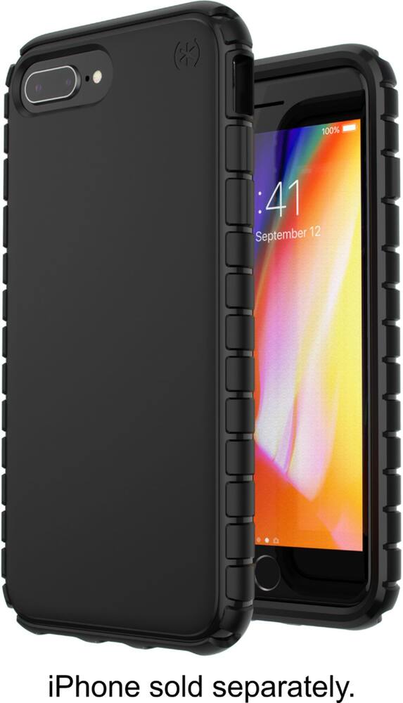toughskin modular case for apple iphone 7 plus and 8 plus - black toughskin modular case for apple iphone 7 plus and 8 plus - black