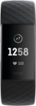 Front Zoom. Fitbit - Charge 3 Activity Tracker + Heart Rate - Black/Graphite.