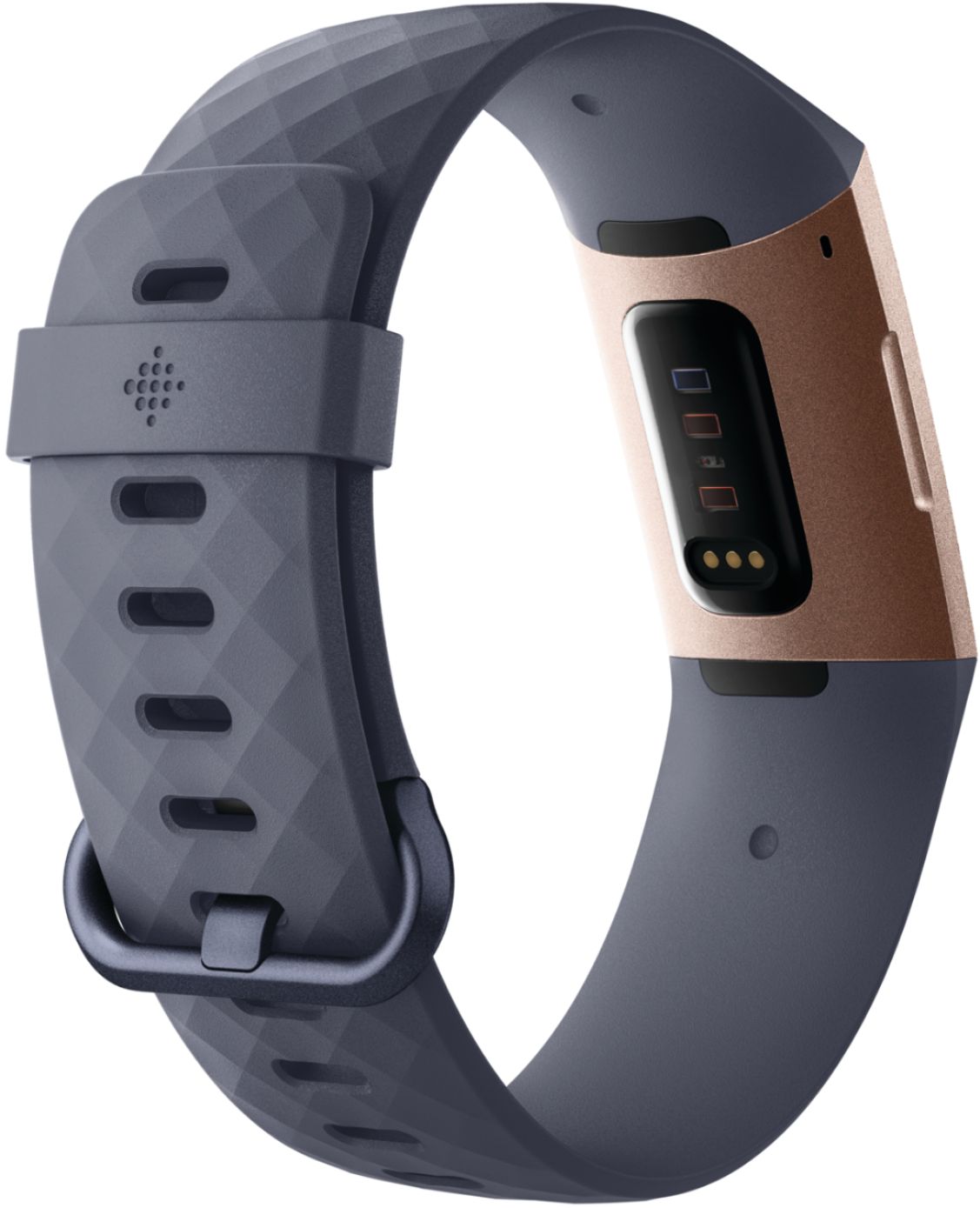Fitbit Charge 3 Fitness Activity Tracker Rose Gold/Blue Grey 